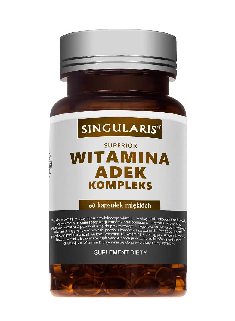 Singularis, Vitamina ADEK Complex, 60 capsule