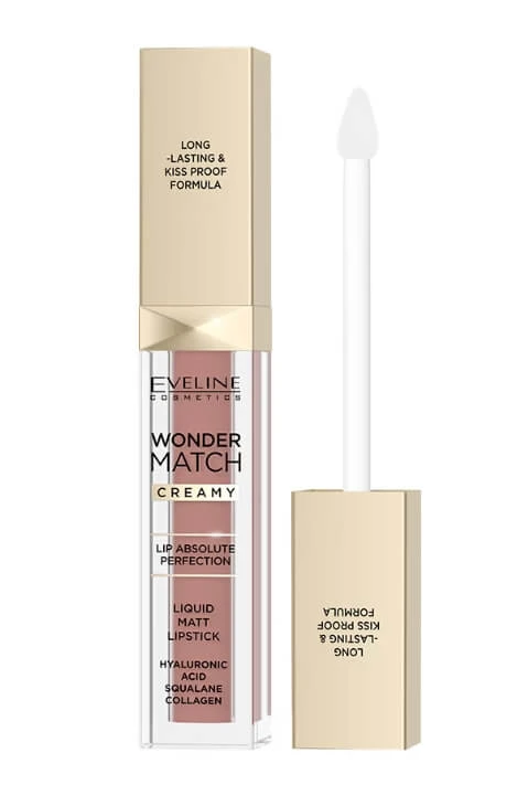 Eveline Cosmetics, Wonder Match, Ruj lichid mat nr. 04, 6.8 ml