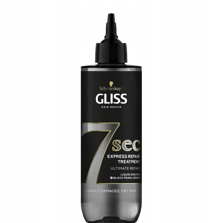 Gliss 7sec Express Repair Treatment pentru păr deteriorat și foarte uscat, 200ml