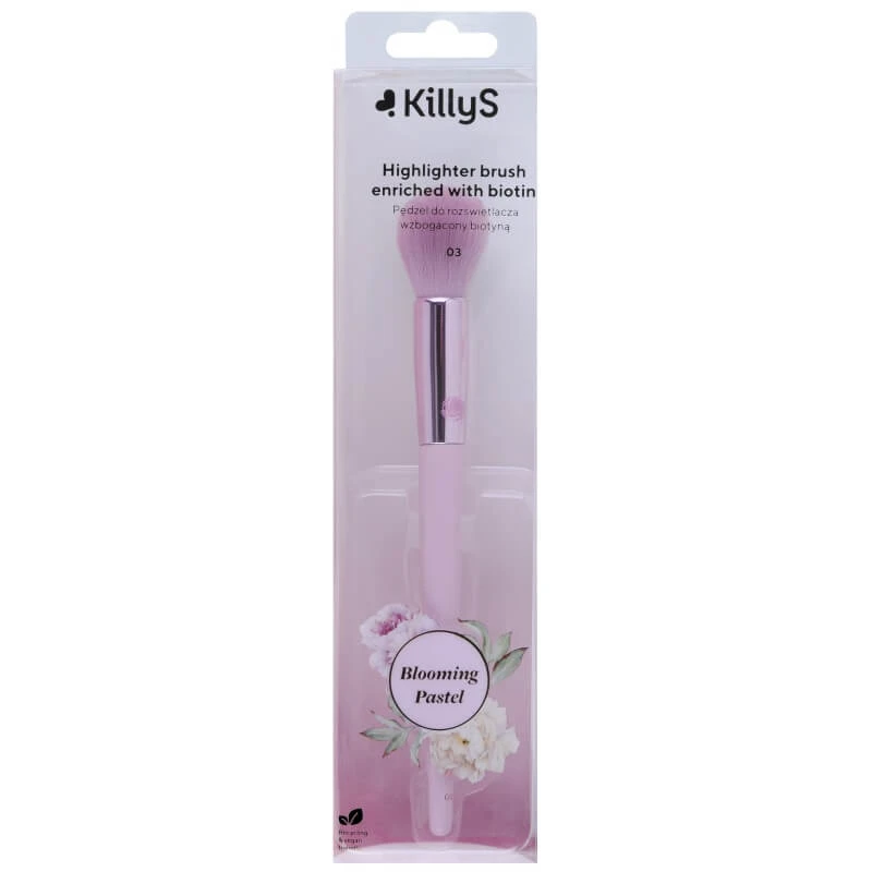 KillyS Blooming Pastel Highlighter Brush îmbogățită cu biotină 03