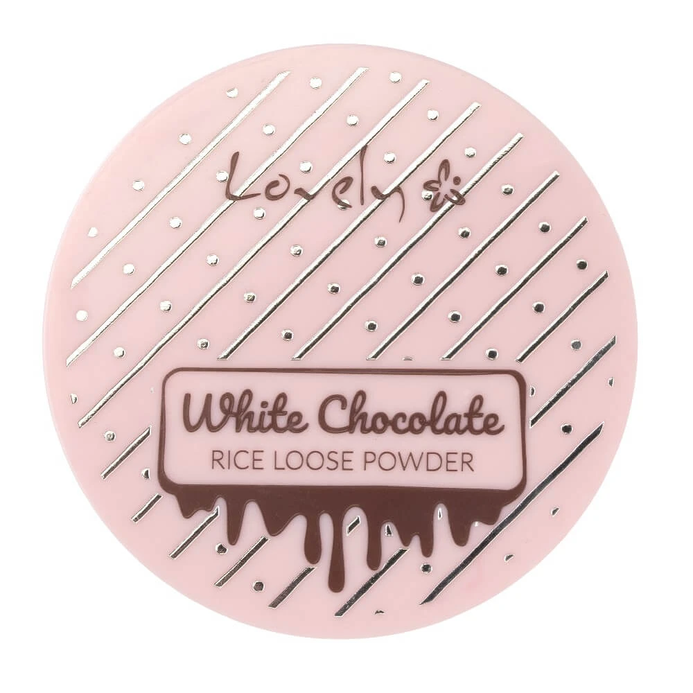 Lovely White Chocolate Fixing Face Powder pentru toate tipurile de ten, 8g