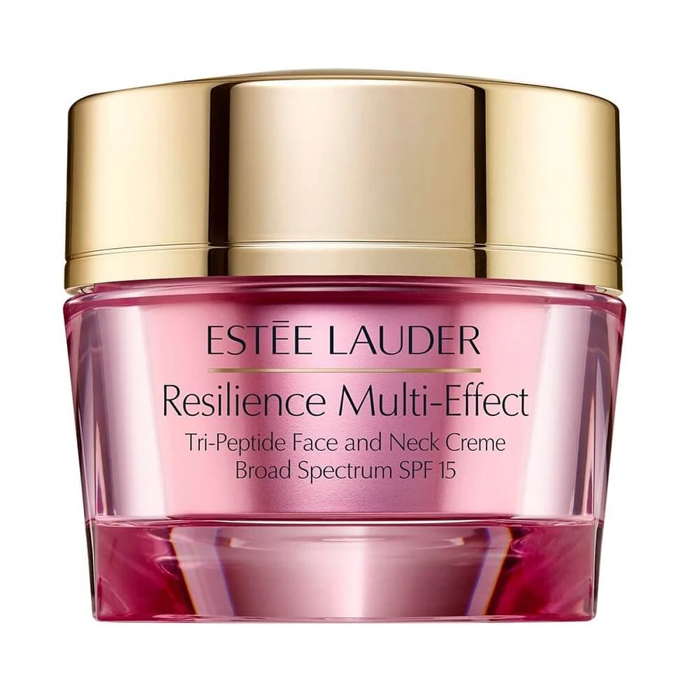 Cremă de față Estée Lauder Resilience Multi-Effect Tri-Peptide pentru ten uscat SPF15, 50ml