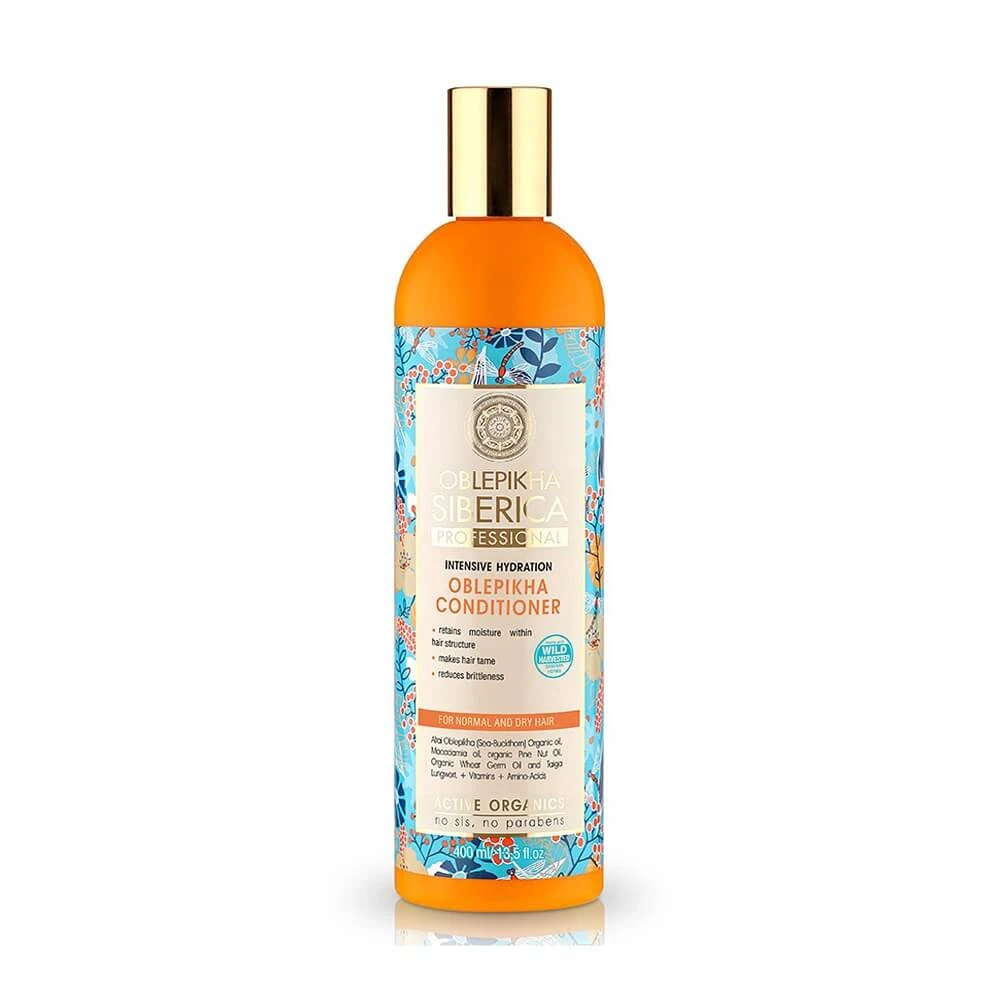 Natura Siberica Oblepikha Balsam profesional pentru păr normal și uscat, 400ml