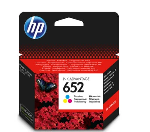 HP, Cerneală 652=F6V24AE, color