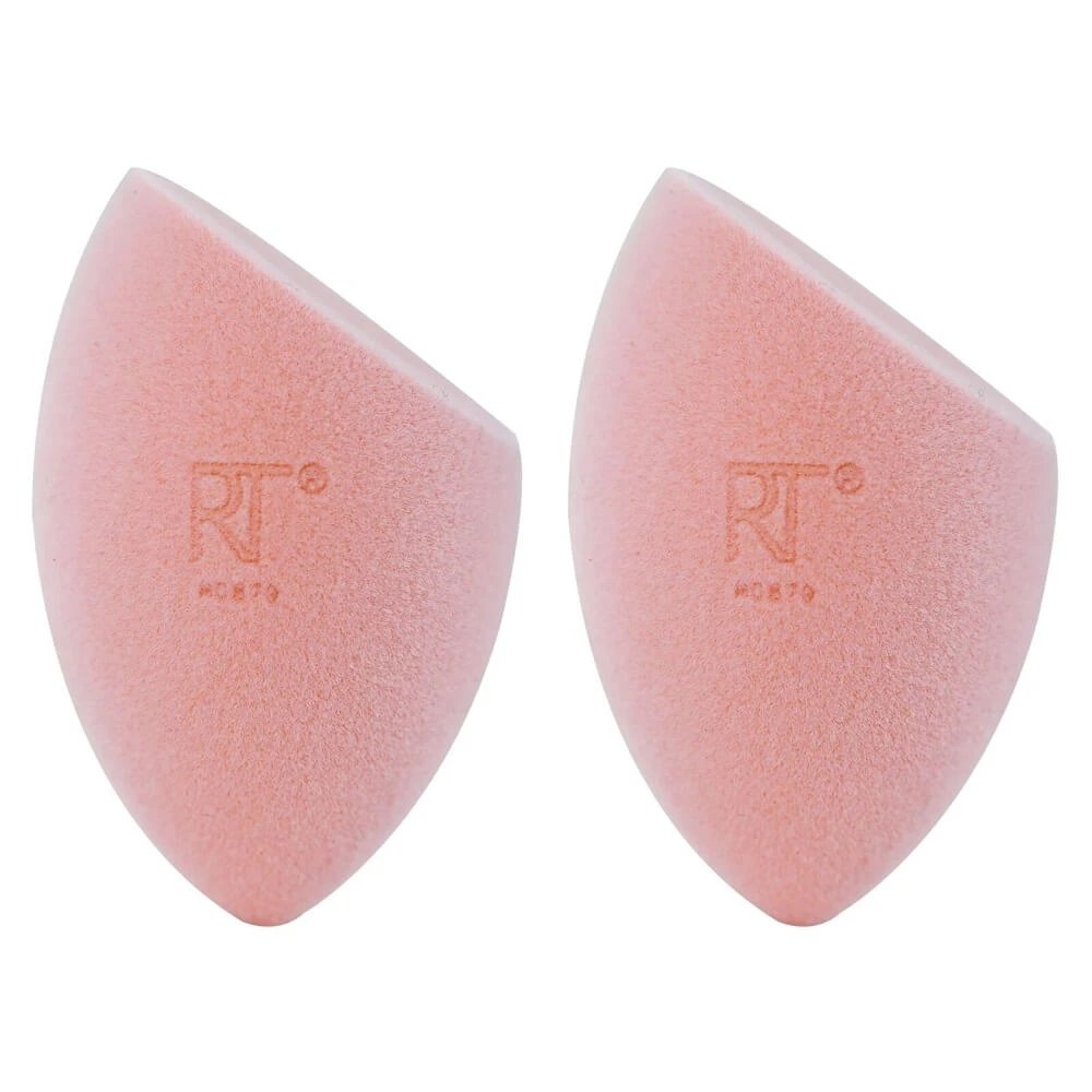 Real Techniques Miracle Powder Sponge Duo Make-up Sponge Set, 2 bucăți