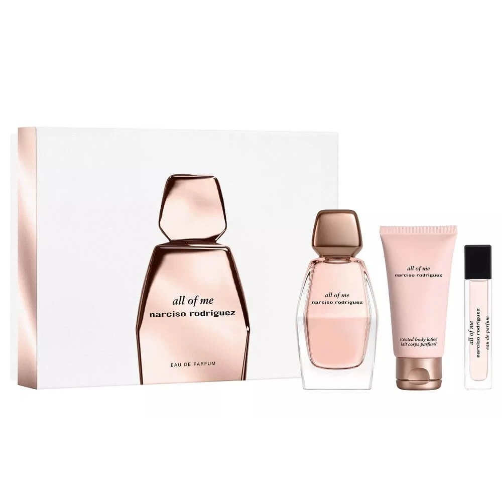 Narciso Rodriguez All Of Me Apă de parfum, 90 ml + Apă de parfum, 10 ml + Loțiune de corp, 50 ml