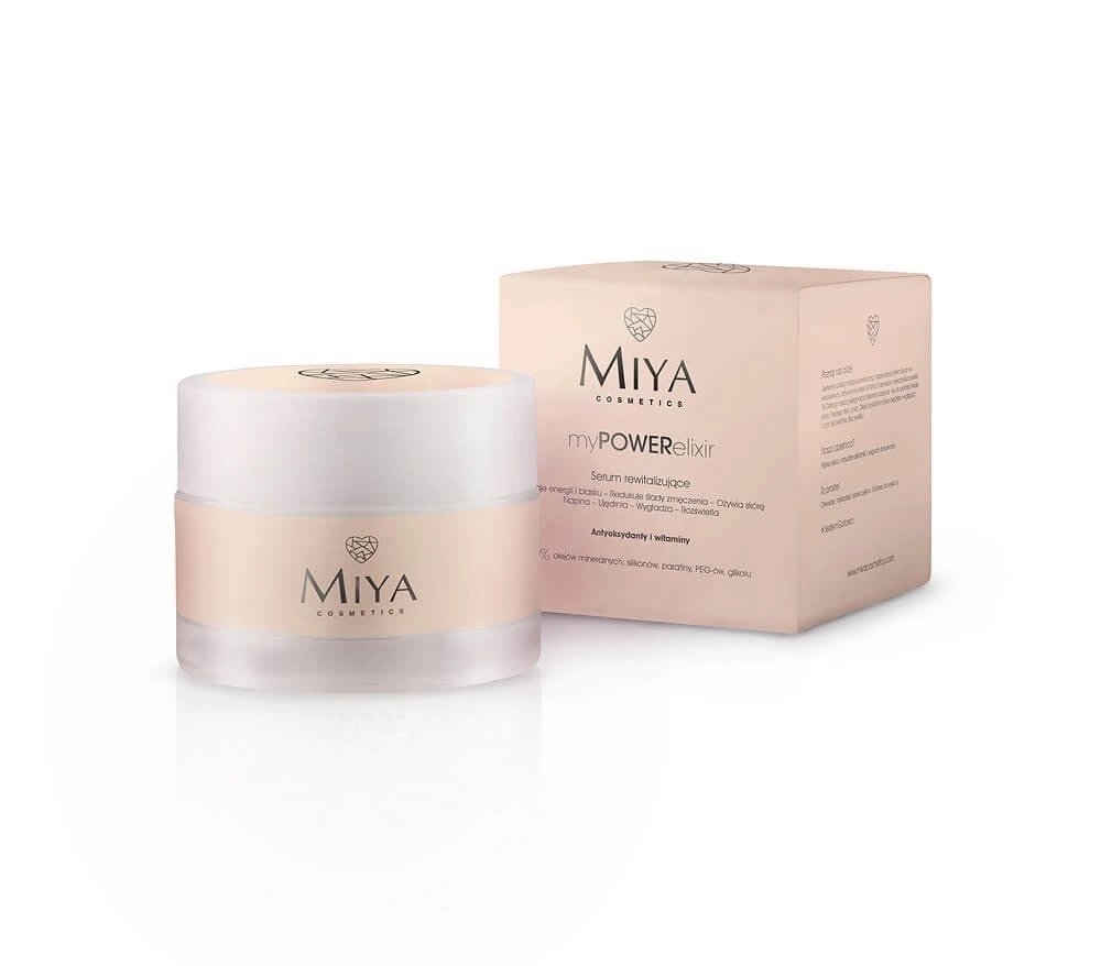 Miya Cosmetics My Power Elixir Ser revitalizant, 15 ml
