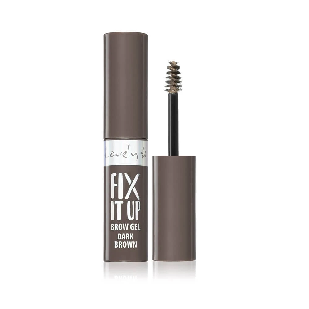 Lovely Fix It Up Brown Gel pentru sprâncene maro închis