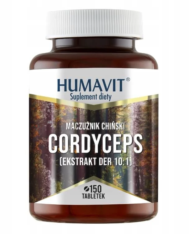 Humavit Cordyceps chineză Borage + drojdie de bere, 150 comprimate