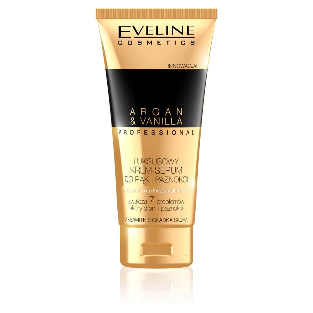 Eveline Cosmetics Argan amp; Vanilie cremă de lux pentru mâini și unghii-Serum, 100 ml