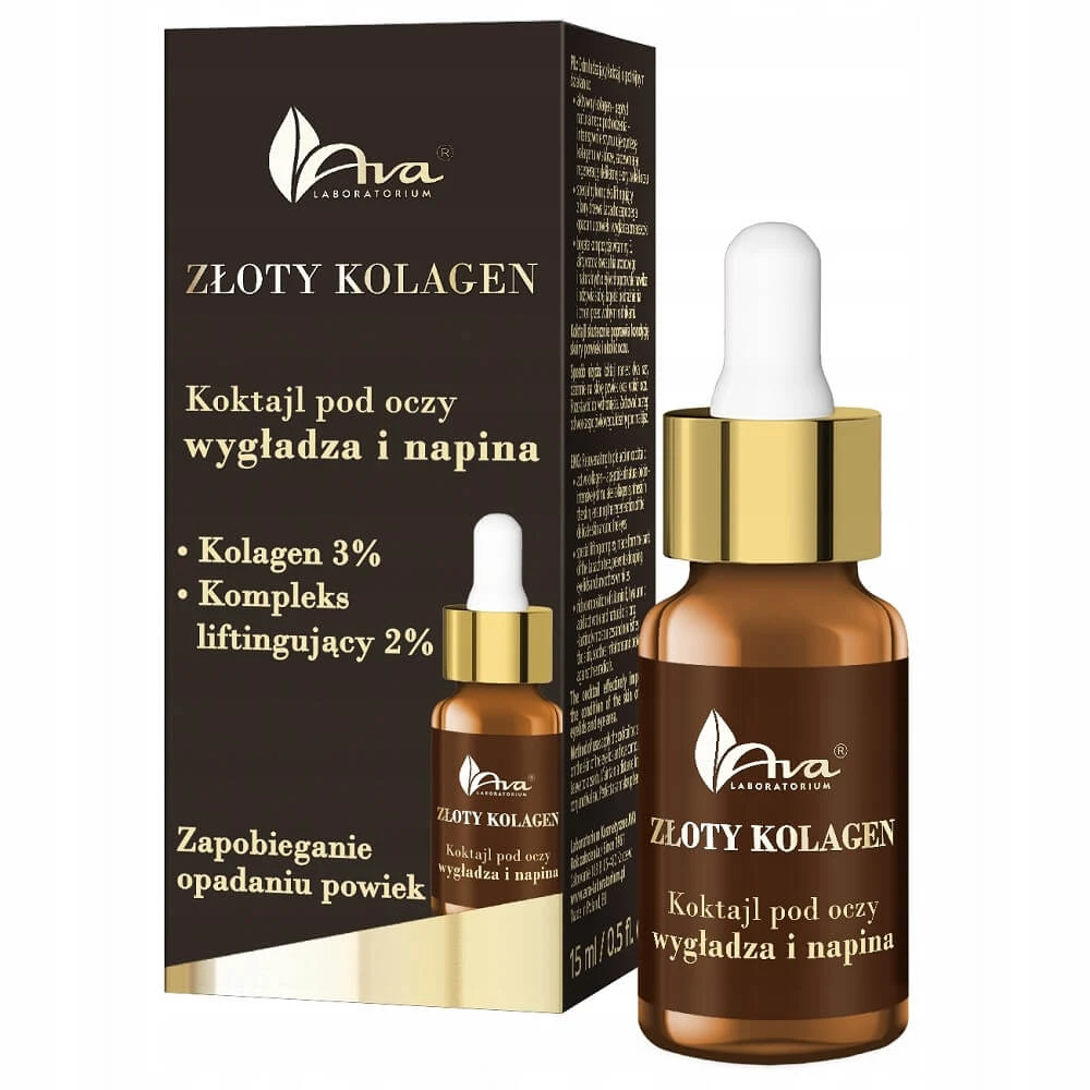 Ava Laboratorium Golden Collagen Eye Cocktail, 15 ml