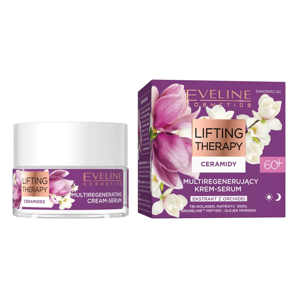 Eveline Cosmetics Cremă-serum multiregenerantă 60+, 50 ml