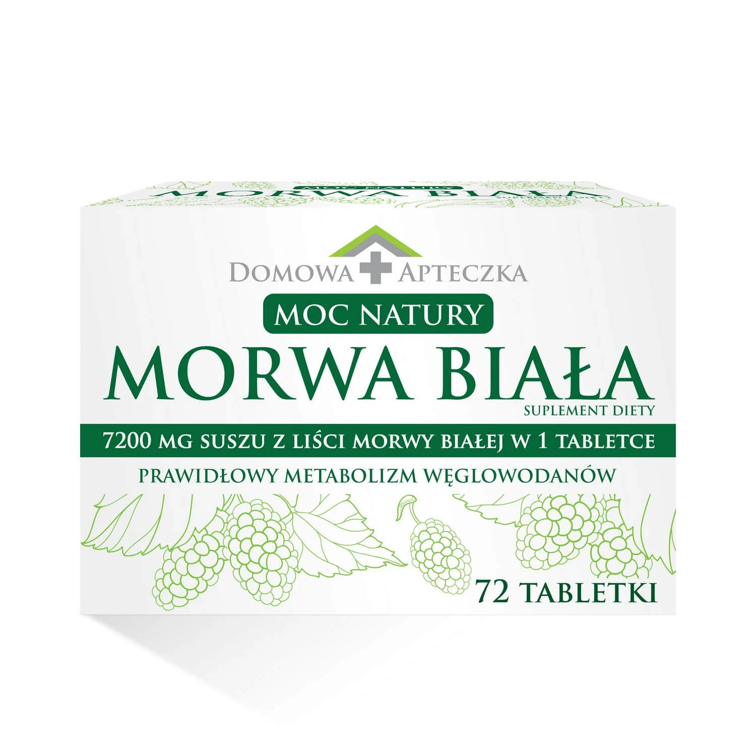 Puterea naturii, mure albe, 72 comprimate
