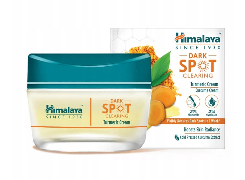 Himalaya Cremă de față cu turmeric pentru curățarea petelor întunecate, 50 ml