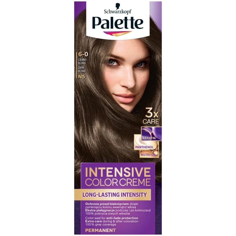 Palette Intensive Color Creme Colorant de păr 6-0 (N5) Blond închis