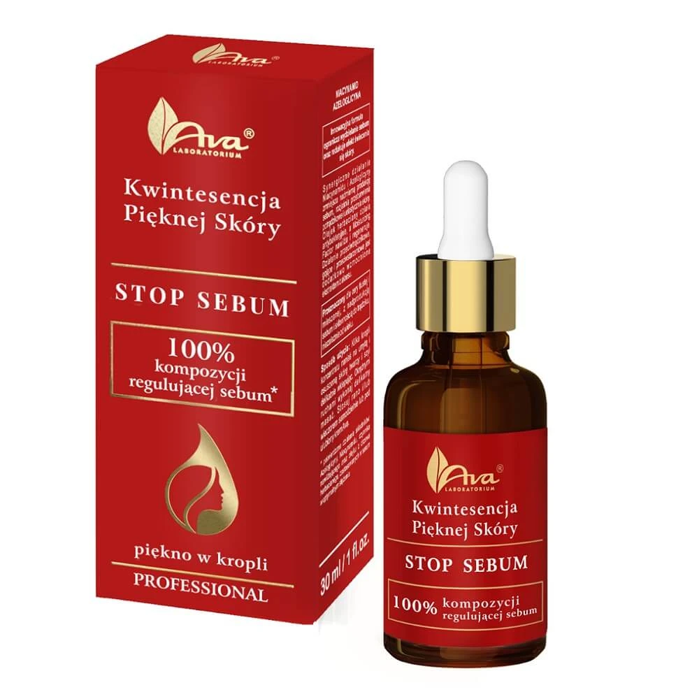 AVA Quintessence of Beautiful Skin Stop Sebum Mormalizing Face Serum, 30 ml