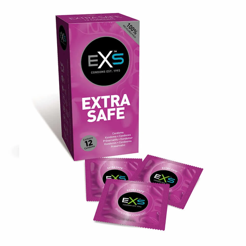 EXS Prezervative îngroșate, 12 bucăți