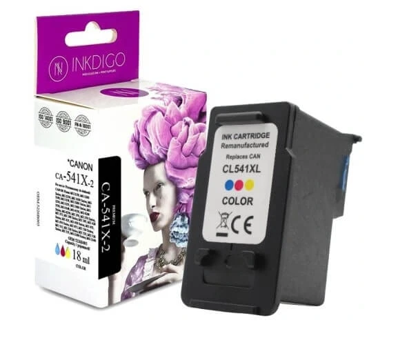Inkdigo, Cerneală pentru Canon CA-541X-2, tricolor