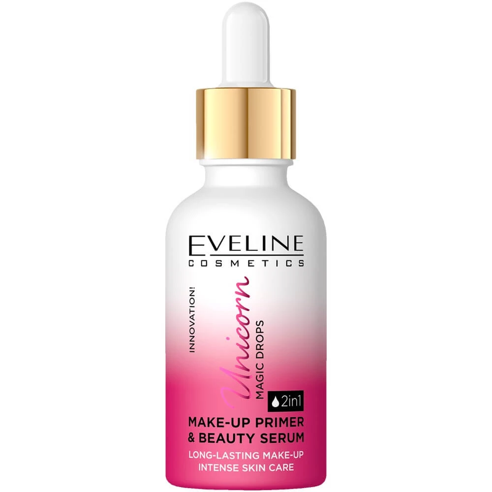 Eveline Unicorn Magic Drops Baza de machiaj-serum, 30 ml