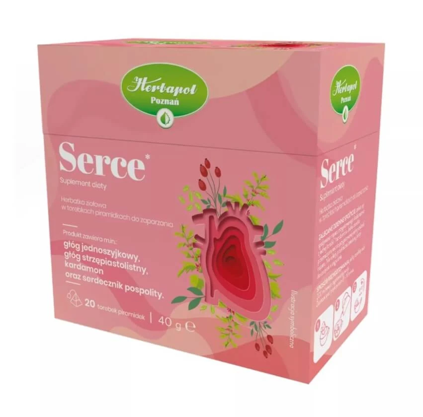 Herbapol Tea Heart, 20 pungi