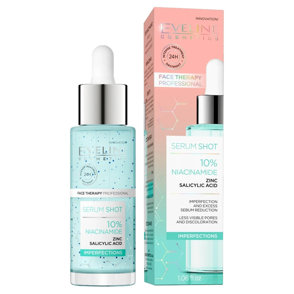 Eveline Cosmetics Face Theraphy Professional Serum Shot 10% Niacinamide, 30 ml