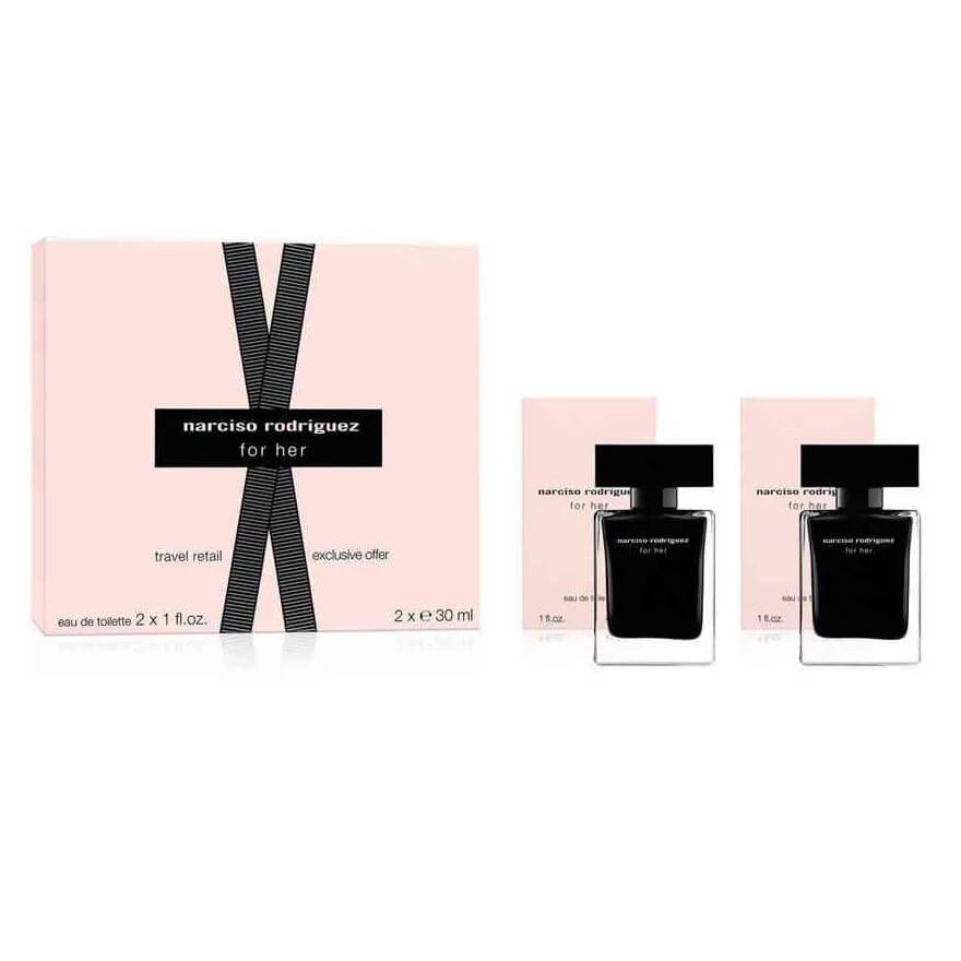 Set apă de toaletă Narciso Rodriguez For Her, 2 x 30 ml