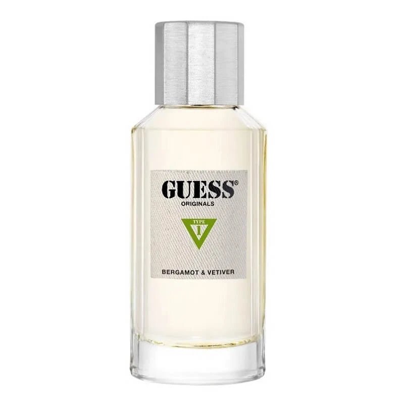 Guess Originals Type 1 Bergamot amp; Vetiver Eau de Parfum, 100 ml