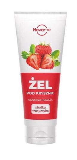 Novame, Gel de duș, căpșuni dulci, 250 ml