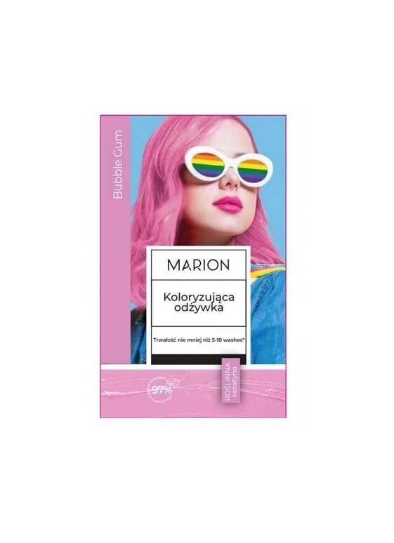 Balsam pentru colorarea părului Marion Bubble Gum, 35 ml
