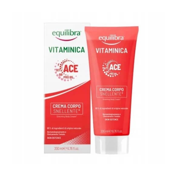 Equilibra Vitaminica Slimming Body Cream, 200 ml