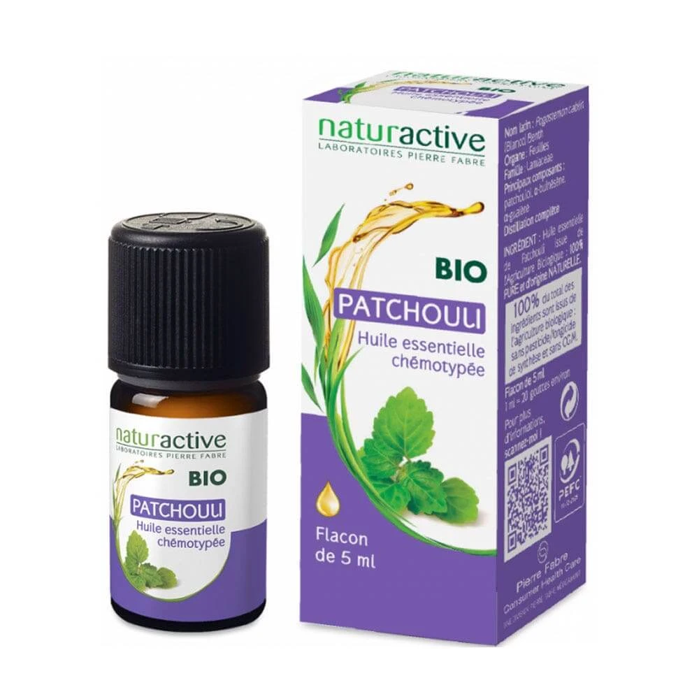 Naturactive Organic Patchouli ulei esențial 5 ml