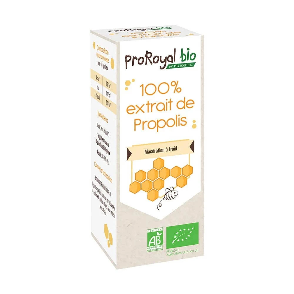 Phytoceutic 100% organic Propolis extract 15ml
