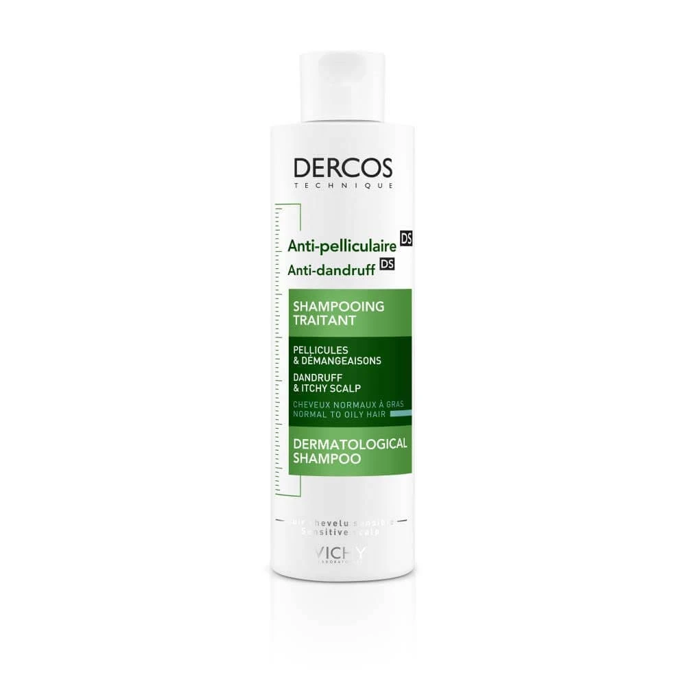 Vichy Dercos Șampon de tratament pentru mătreață și mâncărime Păr normal până la gras 200ml
