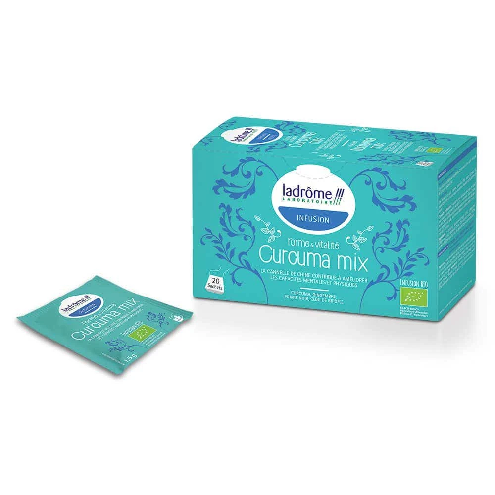 Ladrôme Organic Turmeric Mixa x20 pliculețe