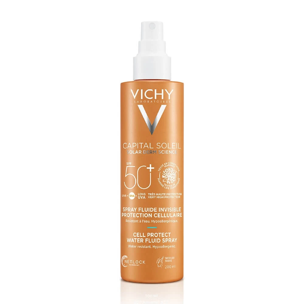 Vichy Capital Soleil Invisible Fluid SPF50+ Spray 200 ml