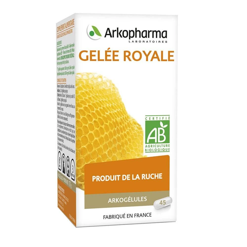 Arkopharma Arkocapsule Organic Royal Jelly 45 Jelly