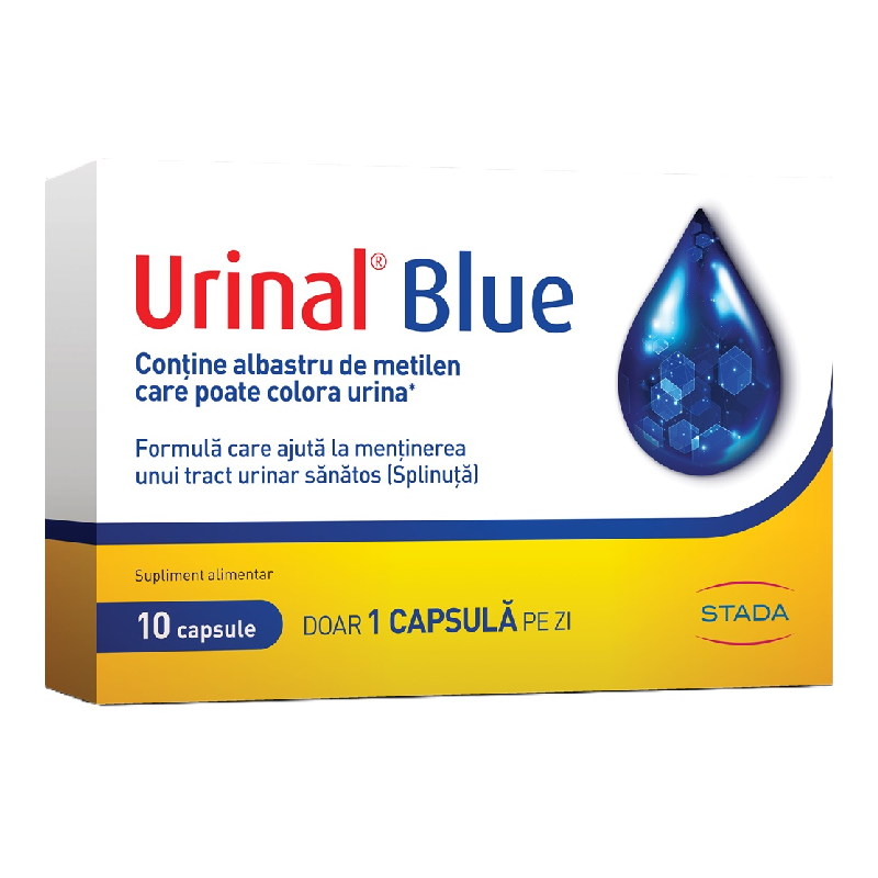 Urinal Blue, 10 capsule, Stada