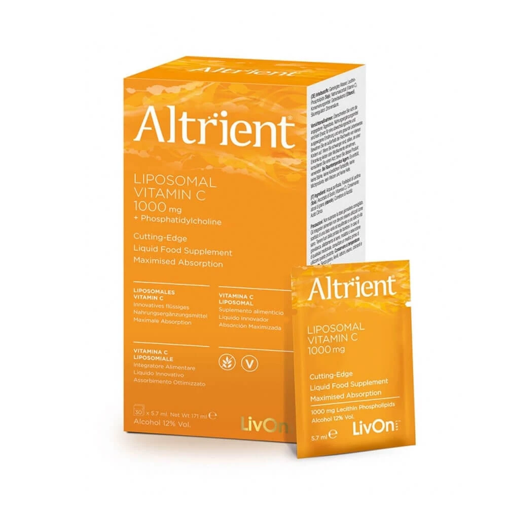 Abundance Vitamina C lipozomală Altrient 30 pliculețe