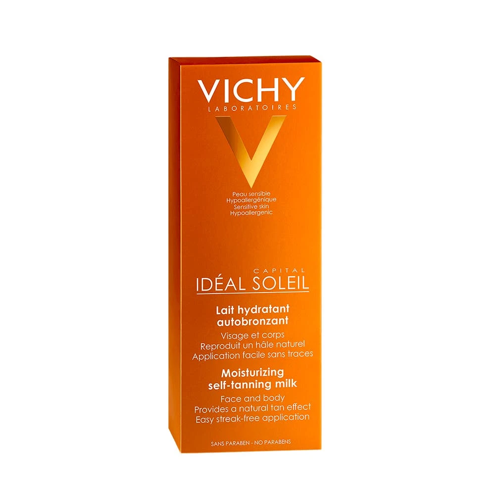 Vichy Ideal Soleil Lapte hidratant autobronzant față și corp 100ml