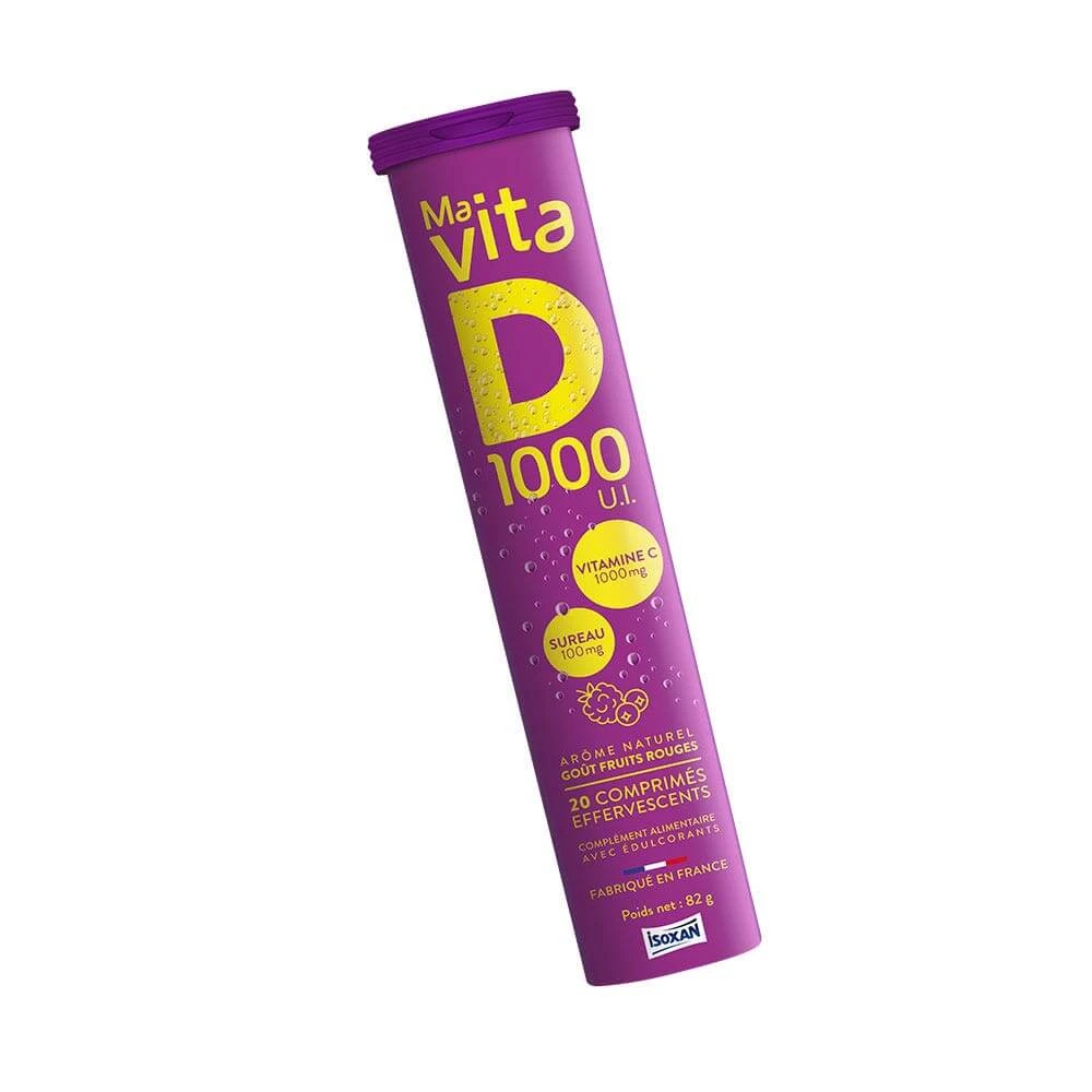 Isoxan Ma Vitis D 1000U.I. 20 comprimate efervescente