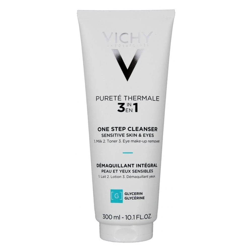 Vichy Purete Thermale demachiant 3 în 1 față și ochi piele sensibilă 300ml
