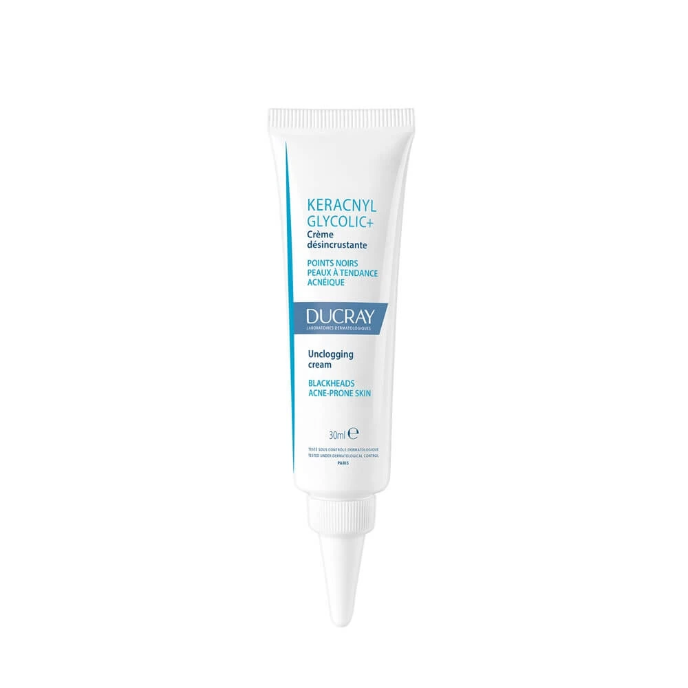 Ducray Keracnyl Cremă purifiantă - coșuri și puncte negre Glycolic+ 30ml