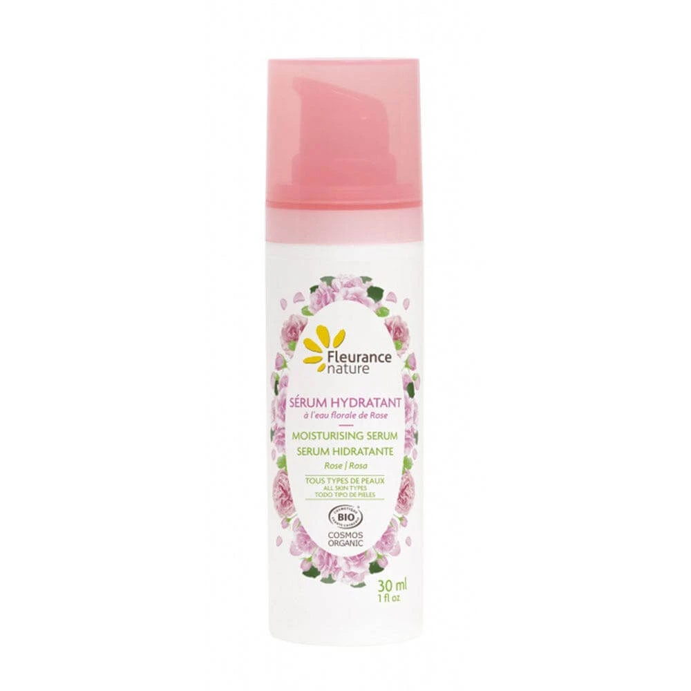 Fleurance Nature Ser hidratant bio cu apă de trandafiri gloralis pentru toate tipurile de ten 30ml