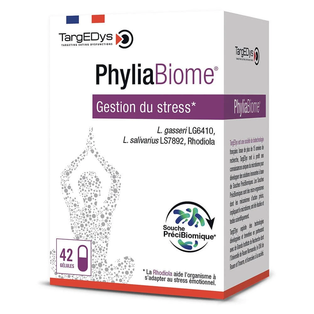 Targedys PhyliaBiome® Managementul stresului 42 capsule