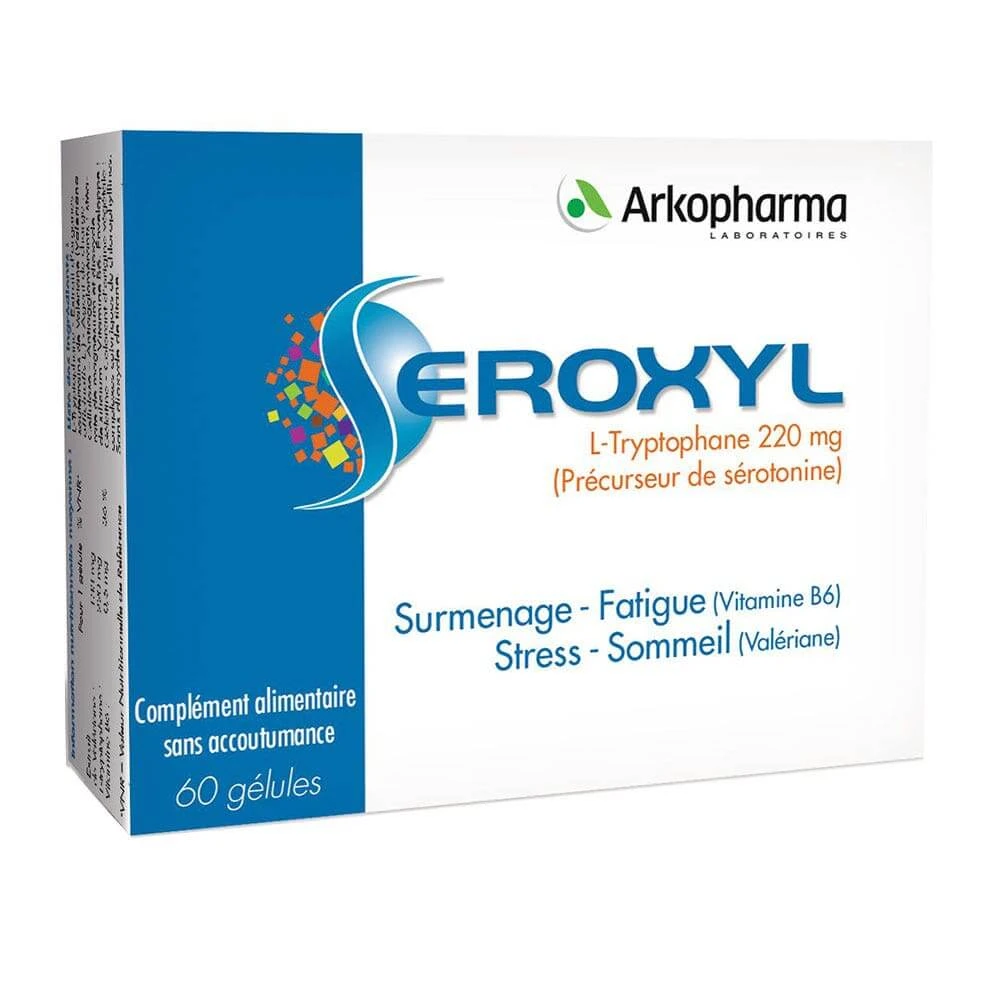 Arkopharma Séroxyl Suprasolicitare și oboseală Valeriană, vitamina B6 60 capsule