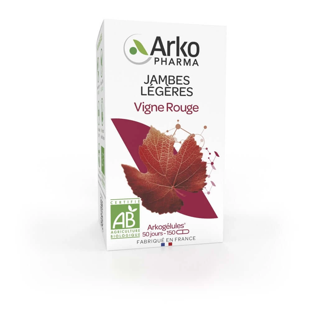 Arkopharma Arkocapsule Red Vine Bio Light Legs 150 Capsule