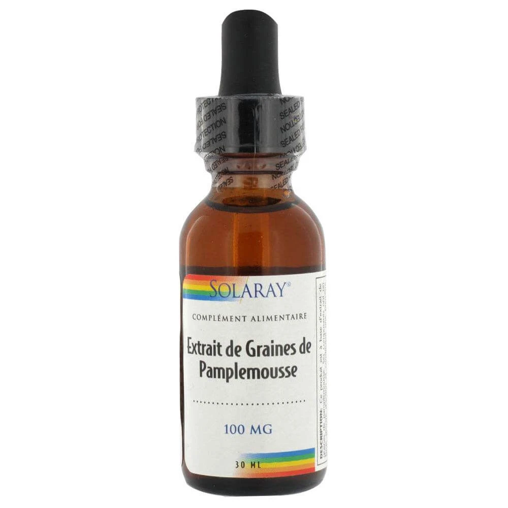 Extract de semințe de grapefruit Solaray 30ml