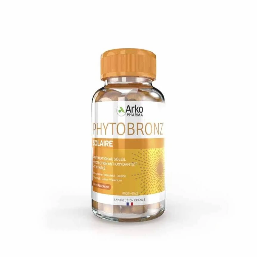 Arkopharma Phytobronz Protecție solară 60 gummies