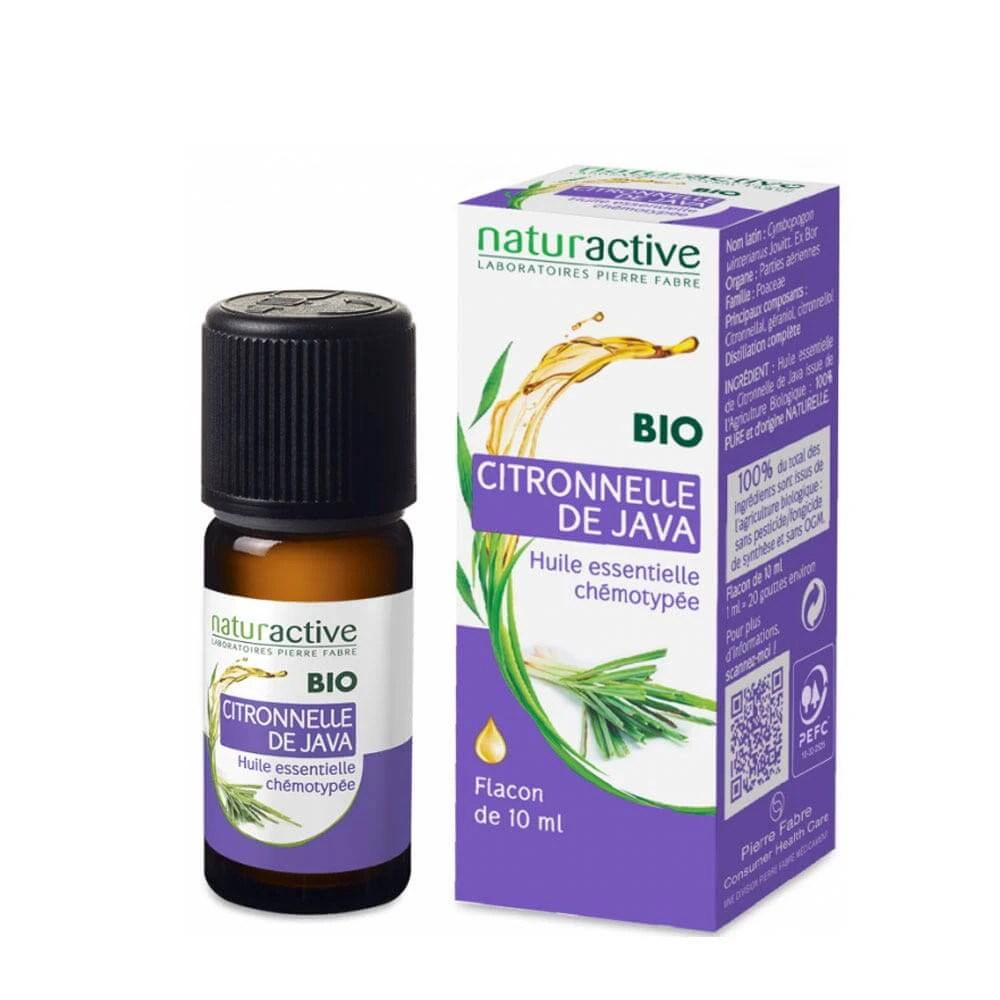 Naturactive Organic Ulei esențial de Citronella Java 10 ml