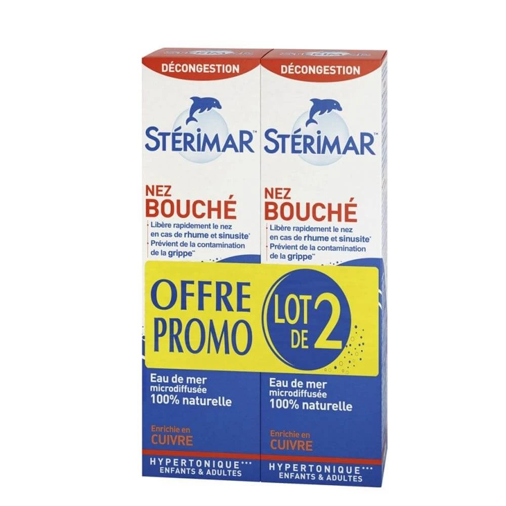 Sterimar Spray nazal hipertonic de la vârsta de 3 luni până la 3 ani 2x100ml